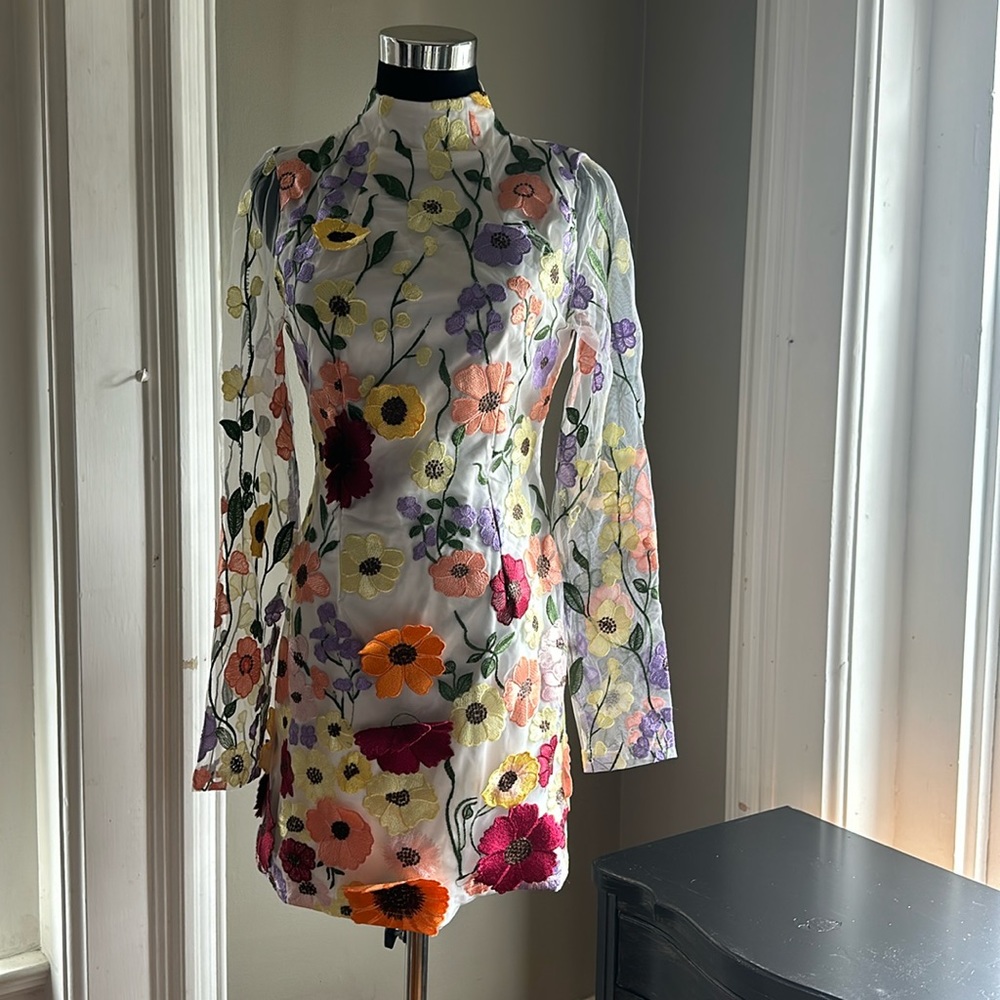 AMY LYNN MAEVA FLORAL DRESS (Taylor swift inspired)